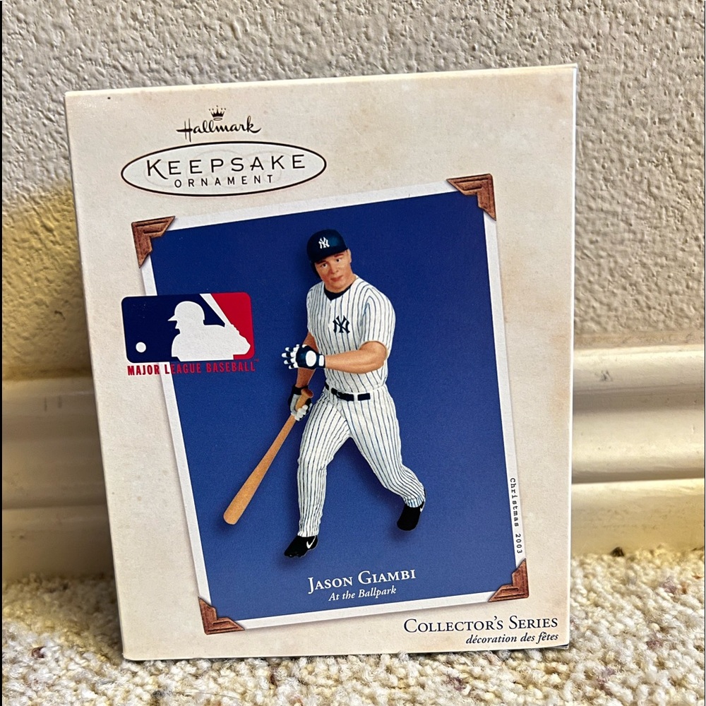2003 Jason Giambi Keepsake Ornament